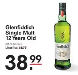 Sligro Glenfiddich Single Malt 12 Years Old aanbieding