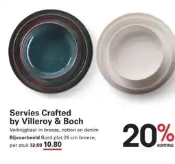 Sligro Servies Crafted by Villeroy & Boch aanbieding