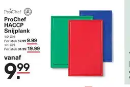 Sligro ProChef HACCP Snijplank aanbieding