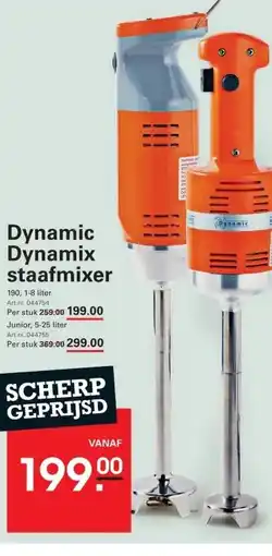 Sligro Dynamic Dynamix staafmixer aanbieding