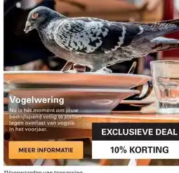 Sligro Vogelwering aanbieding