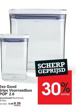 Sligro Oxo Good Grips Voorraadbus 'POP' 2.0 aanbieding