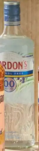 Sligro Gordon's Gin alcoholvrij 0.0 aanbieding