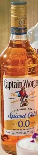 Sligro Captain Morgan Spiced gold 0% aanbieding