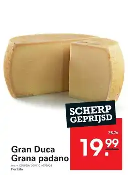 Sligro Gran DucaGrana padano aanbieding
