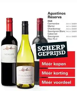 Sligro Agustinos Reserva aanbieding