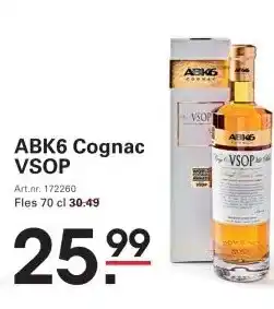 Sligro ABK6 Cognac VSOP aanbieding