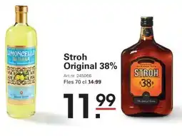 Sligro Stroh Original 38% aanbieding