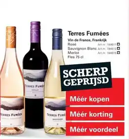 Sligro Terres Fumées aanbieding