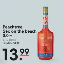 Sligro Peachtree Sex on the beach aanbieding