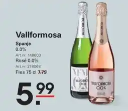 Sligro Vallformosa0.0% aanbieding