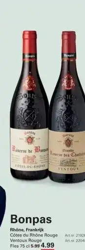 Sligro Bonpas aanbieding