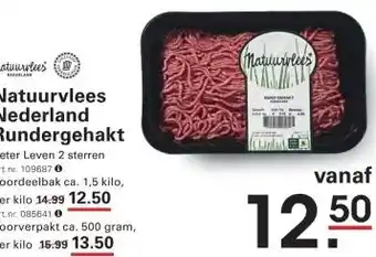 Natuurvlees Natuurvlees Nederland Rundergehakt