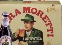Sligro Birra Moretti aanbieding