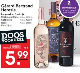 Sligro Gérard Bertrand Heresie aanbieding
