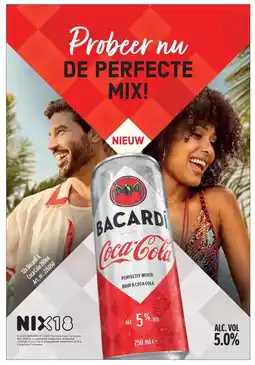 Sligro 12x Bacardi & Coca cola 250 ml aanbieding