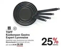 Sligro TGFF Koekenpan Gastro Expert Lyonnaise aanbieding