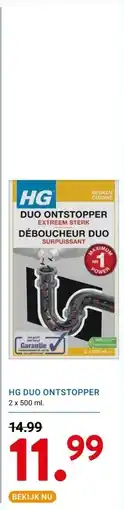 Kluswijs HG DUO ONTSTOPPER aanbieding