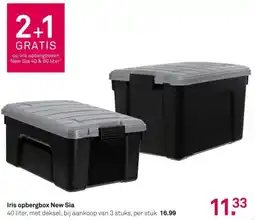Karwei Iris opbergbox New Sia aanbieding