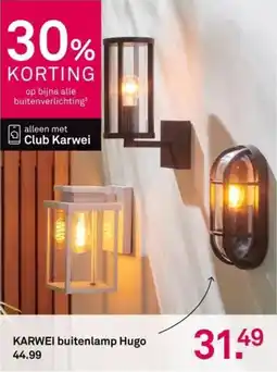 Karwei Karwei Buitenlamp Hugo aanbieding