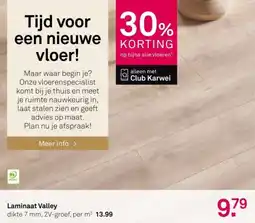 Karwei Laminaat Valley aanbieding