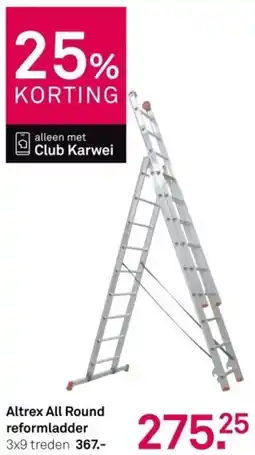 Karwei Altrex All Round Reformladder aanbieding