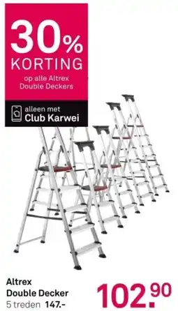 Karwei Altrex Double Decker aanbieding