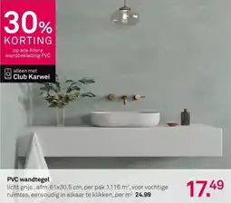Karwei PVC Wandtegel aanbieding