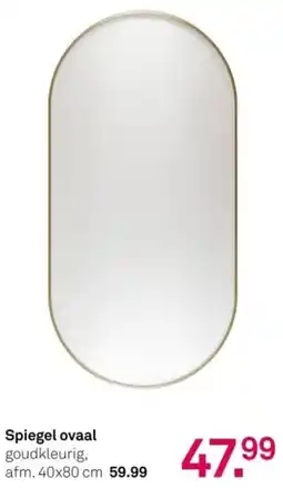 Karwei Spiegel Ovaal aanbieding