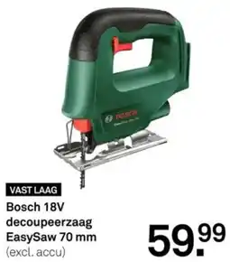 Karwei Bosch 18V decoupeerzaag EasySaw 70 mm aanbieding