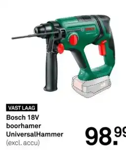Karwei Bosch 18V Boorhamer UniversalHammer aanbieding
