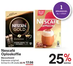 Sligro Nescafé Oploskoffie aanbieding