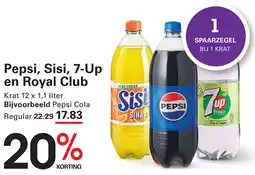 Sligro Pepsi, Sisi, 7 Up en Royal Club aanbieding
