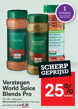 Sligro Verstegen World Spice Blends Pro aanbieding
