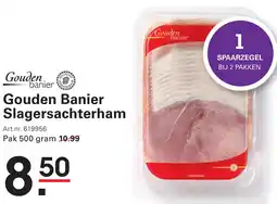 Sligro Gouden Banier Slagersachterham aanbieding
