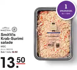 Sligro SmitVis Krab-Surimi salade aanbieding