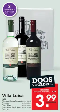 Sligro Villa Luisa aanbieding