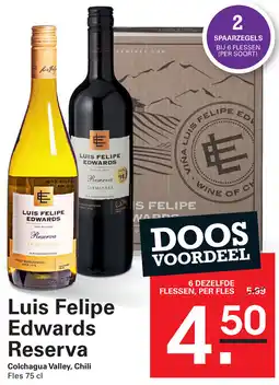 Sligro Luis Felipe Edwards Reserva aanbieding