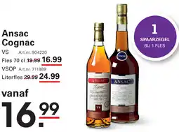 Sligro Ansac Cognac aanbieding