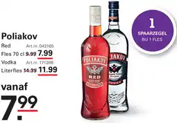 Sligro Poliakov aanbieding