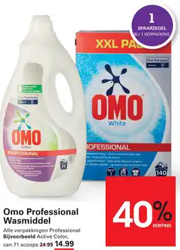 Sligro Omo Professional Wasmiddel aanbieding