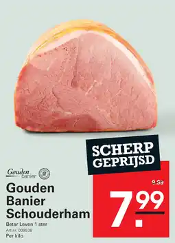 Sligro Gouden Banier Schouderham aanbieding