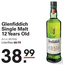 Sligro Glenfiddich Single Malt 12 Years Old aanbieding