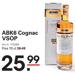 Sligro ABK6 Cognac VSOP aanbieding