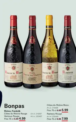 Sligro Bonpas aanbieding