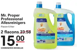 Sligro Mr. Proper Professional Allesreinigers aanbieding