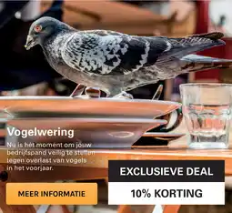 Sligro Vogelwering aanbieding