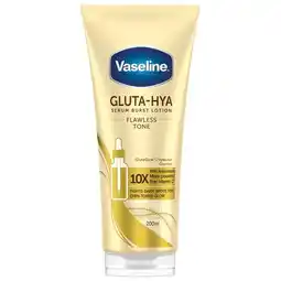 Trekpleister Vaseline Gluta-Hya Flawless Tone Semi Burst Lotion aanbieding
