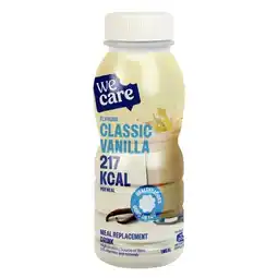 Trekpleister WeCare Classic Vanilla Meal Replacement Drink aanbieding
