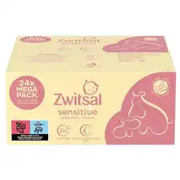 Trekpleister Zwitsal Sensitive Billendoekjes aanbieding